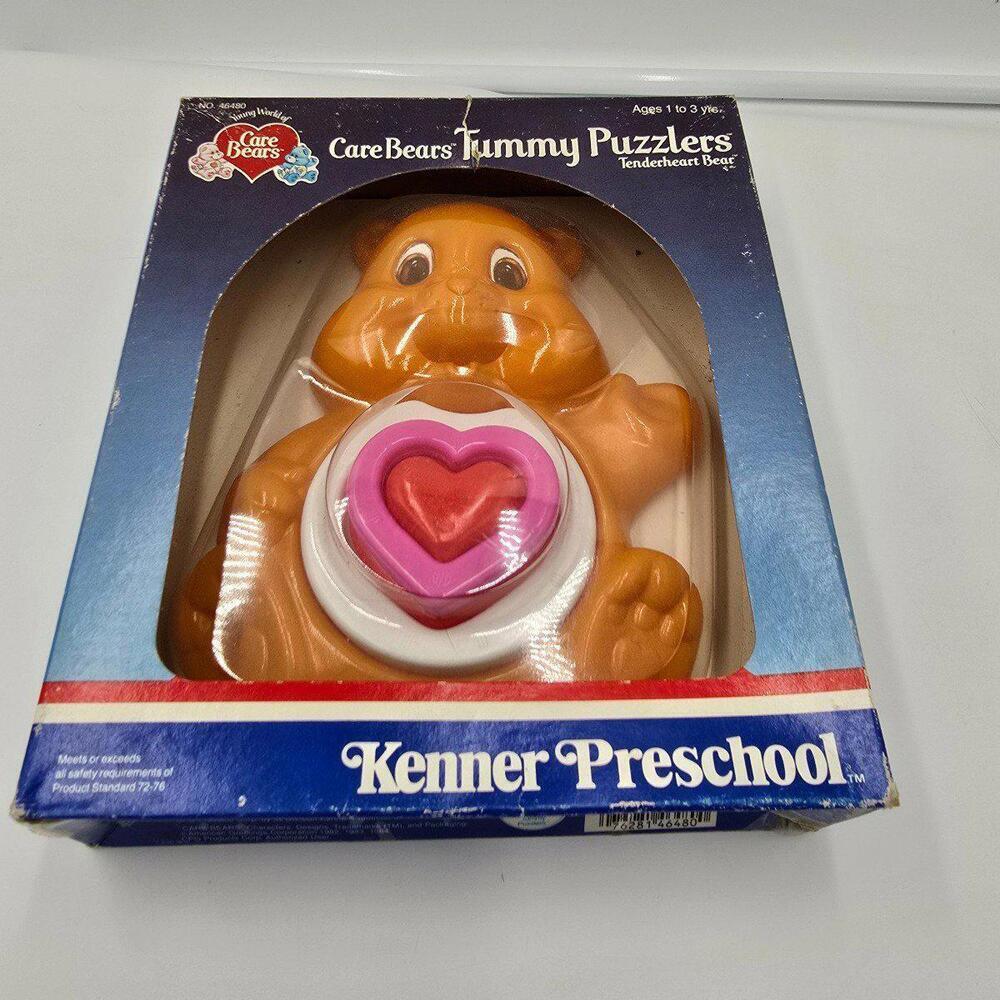 1980 Care Bear Puzzle‎ Tenderheart Bear
